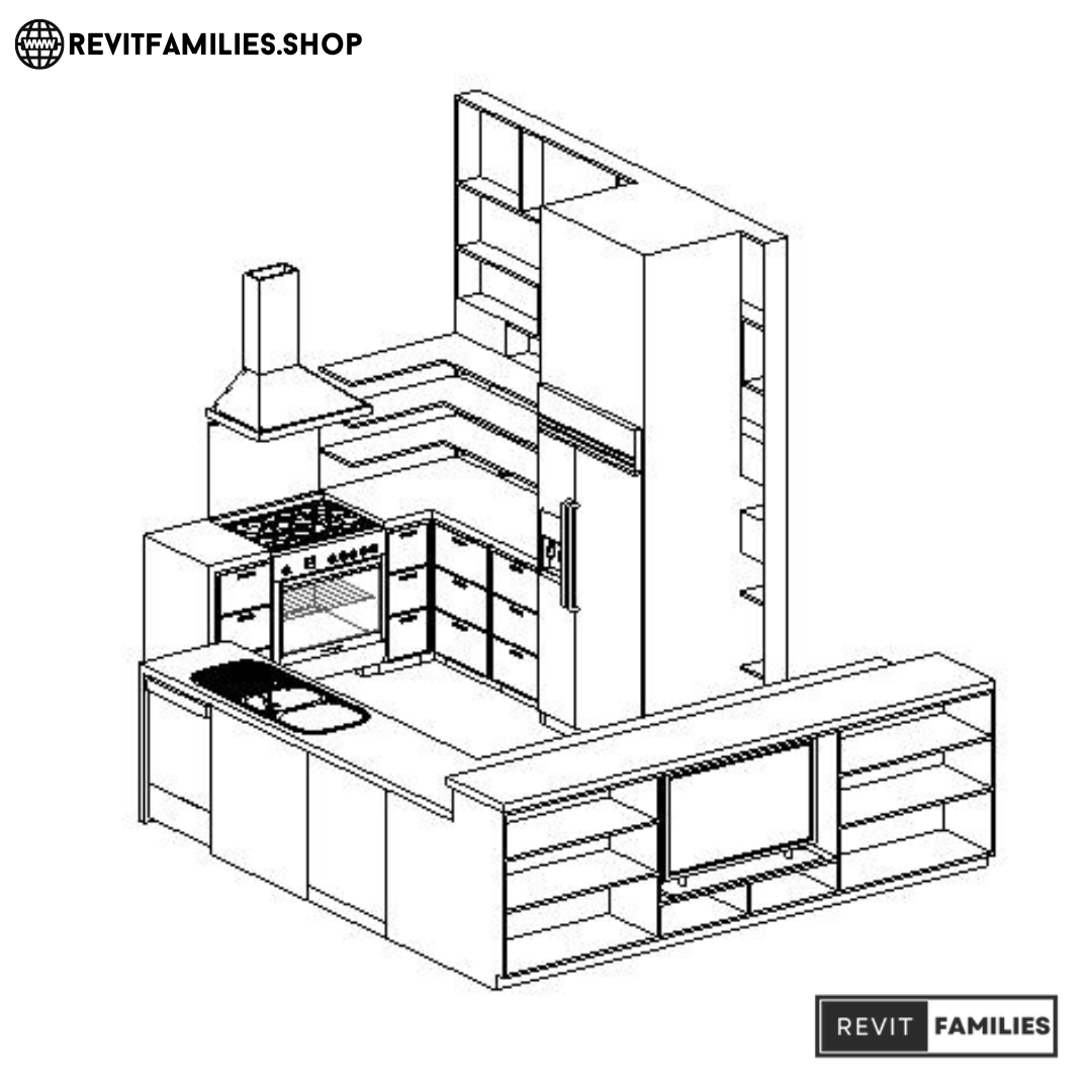 Kitchen Hart - Revit Families